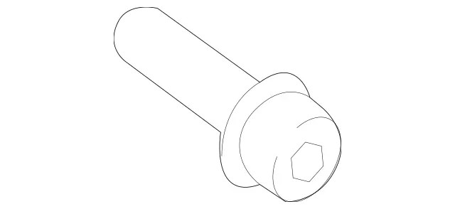 Genuine Mercedes-Benz Rail Extension Bolt 639-990-00-23