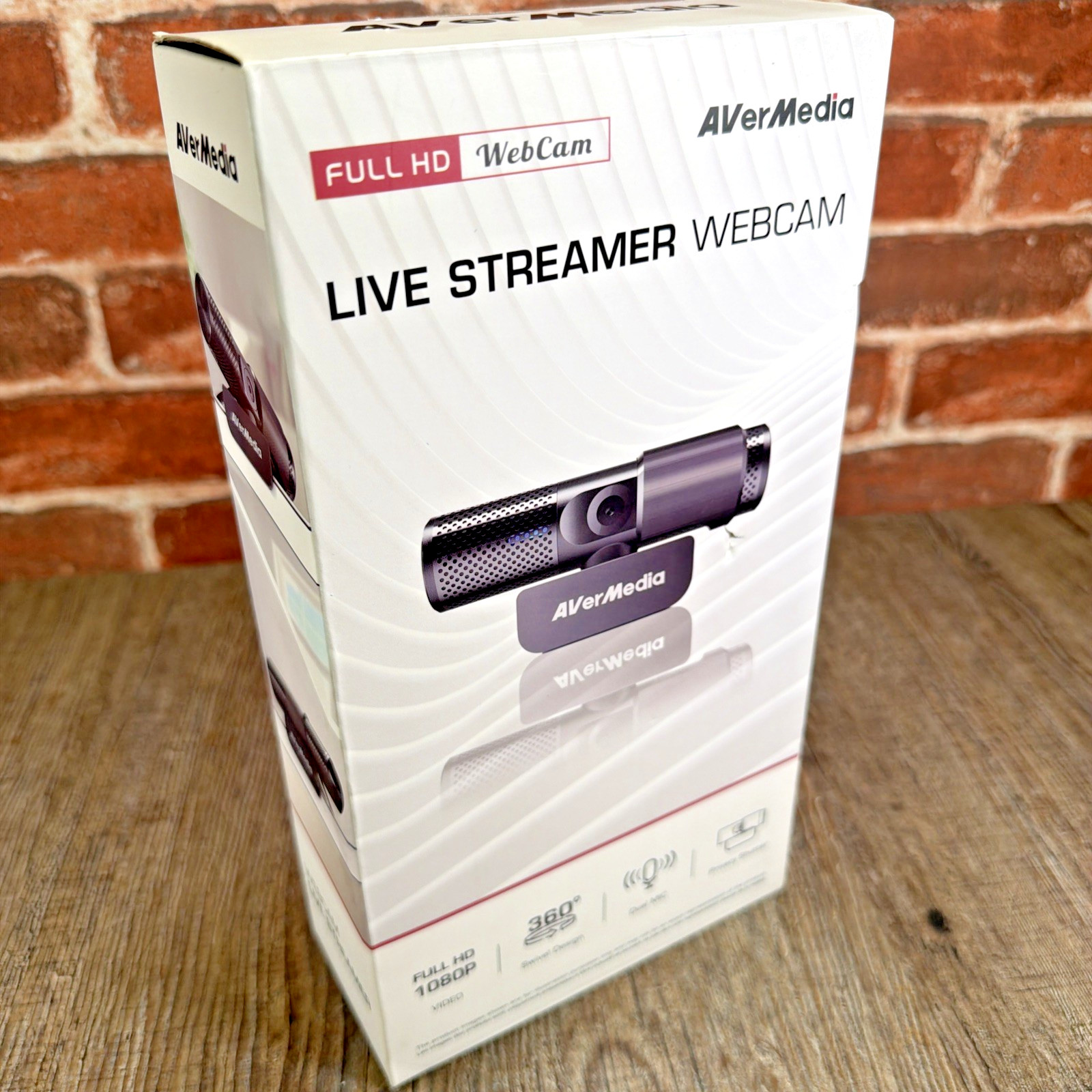AVERMEDIA Full HD 1080P Live Streamer Webcam PW313C