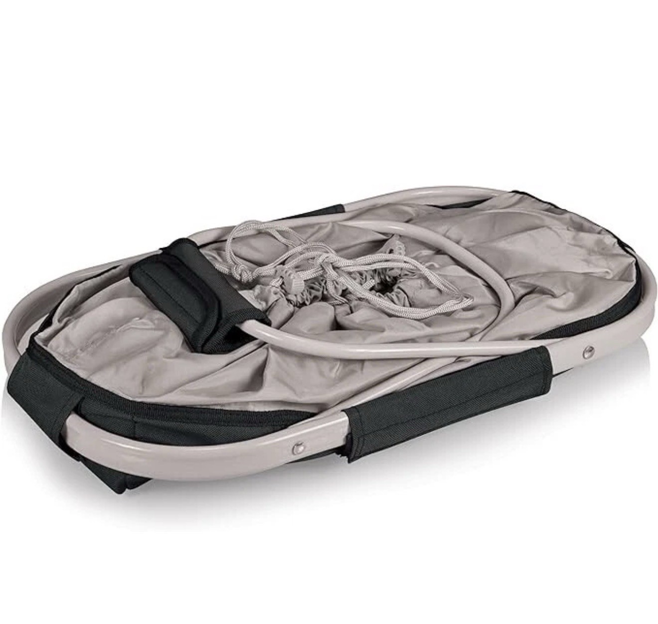 ONIVA - Black Insulated Collapsible Picnic Basket Utility Tote Cooler Bag