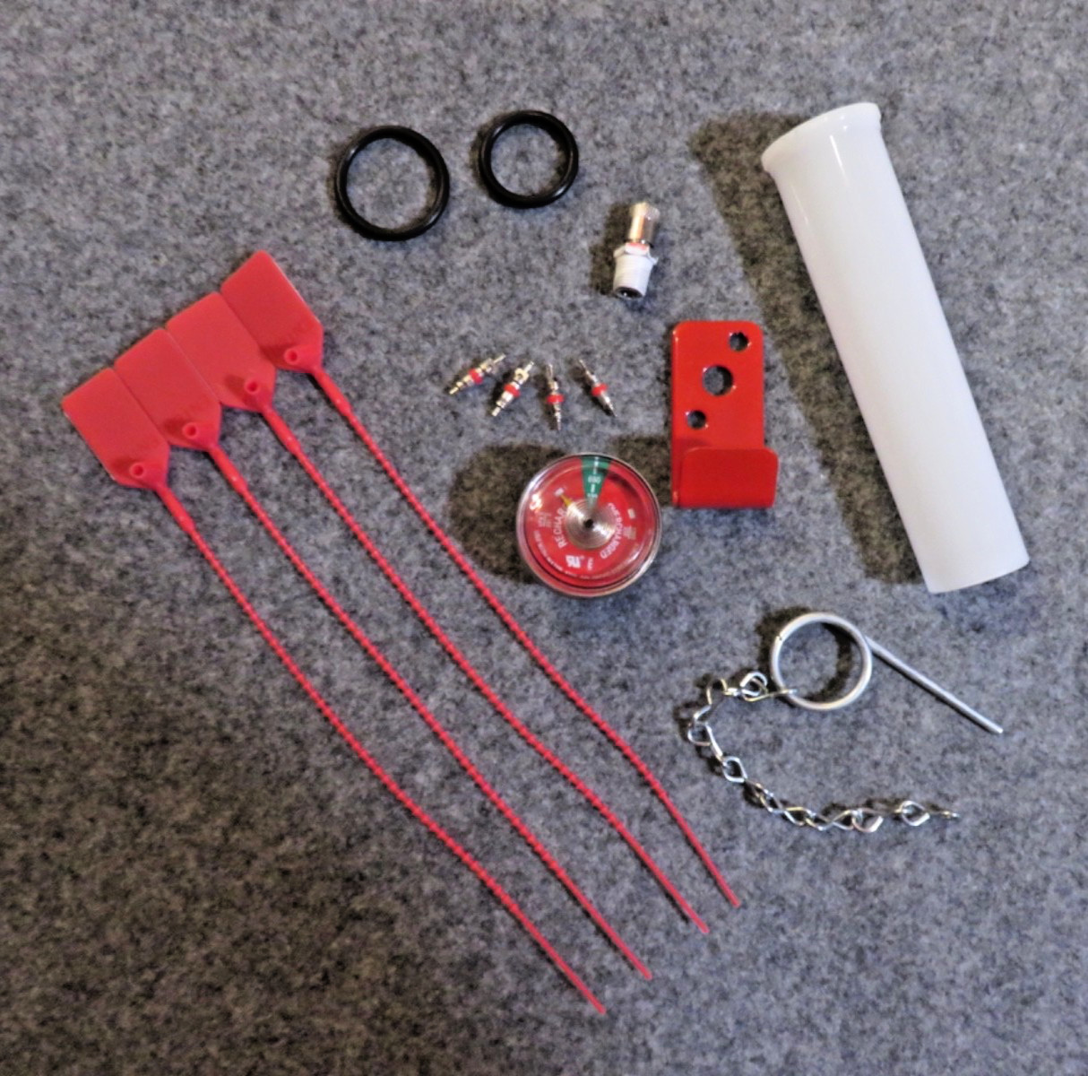 🧯UNIVERSAL 2.5 GALLON WATER PRESSURE FIRE EXTINGUISHER REPAIR KIT ALL NEW PARTS