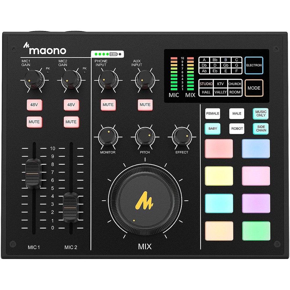 maono MAONOCASTER AllInOne Podcast Production Studio