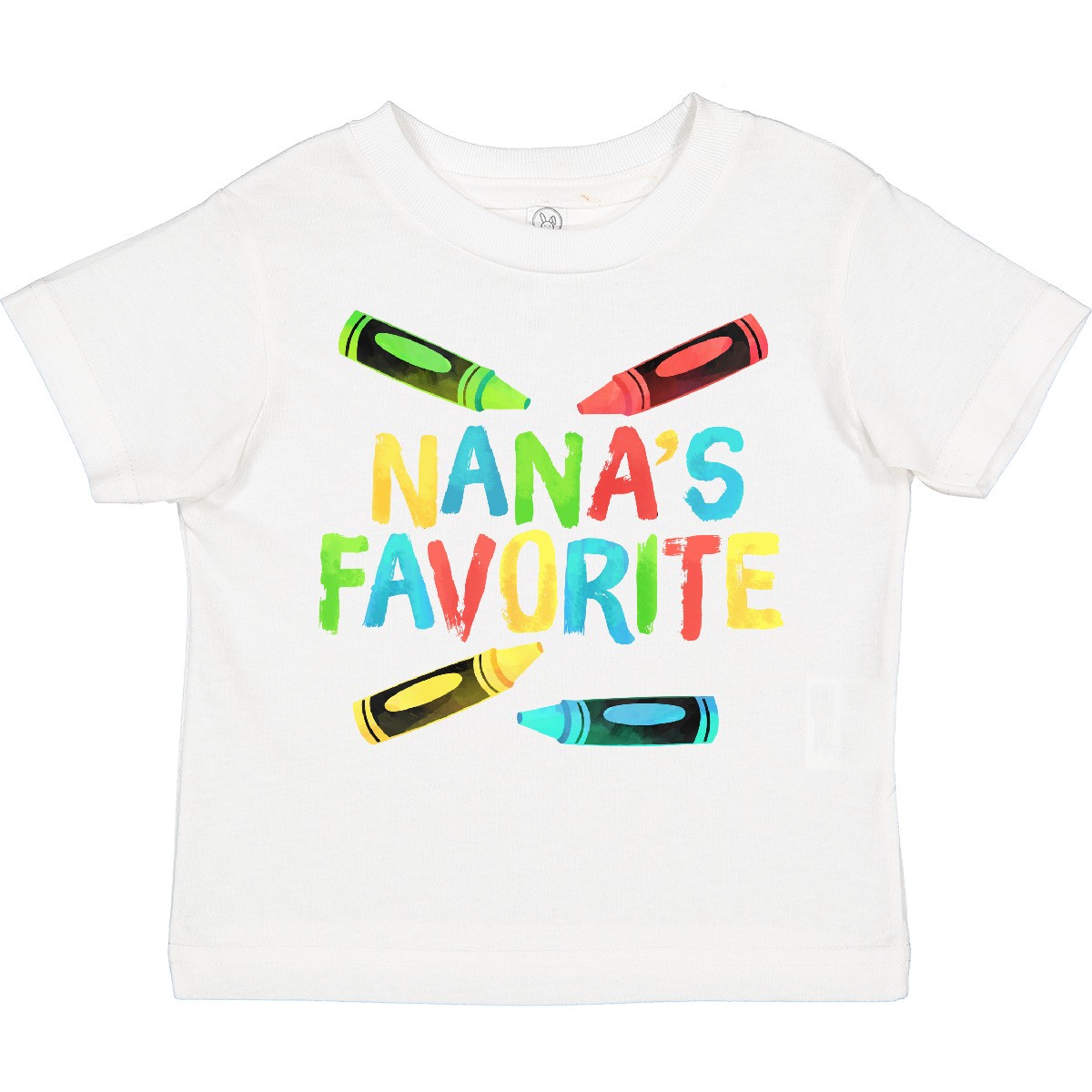 Inktastic Nana's Favorite- Crayons Toddler T-Shirt Family Artist Future Nana For