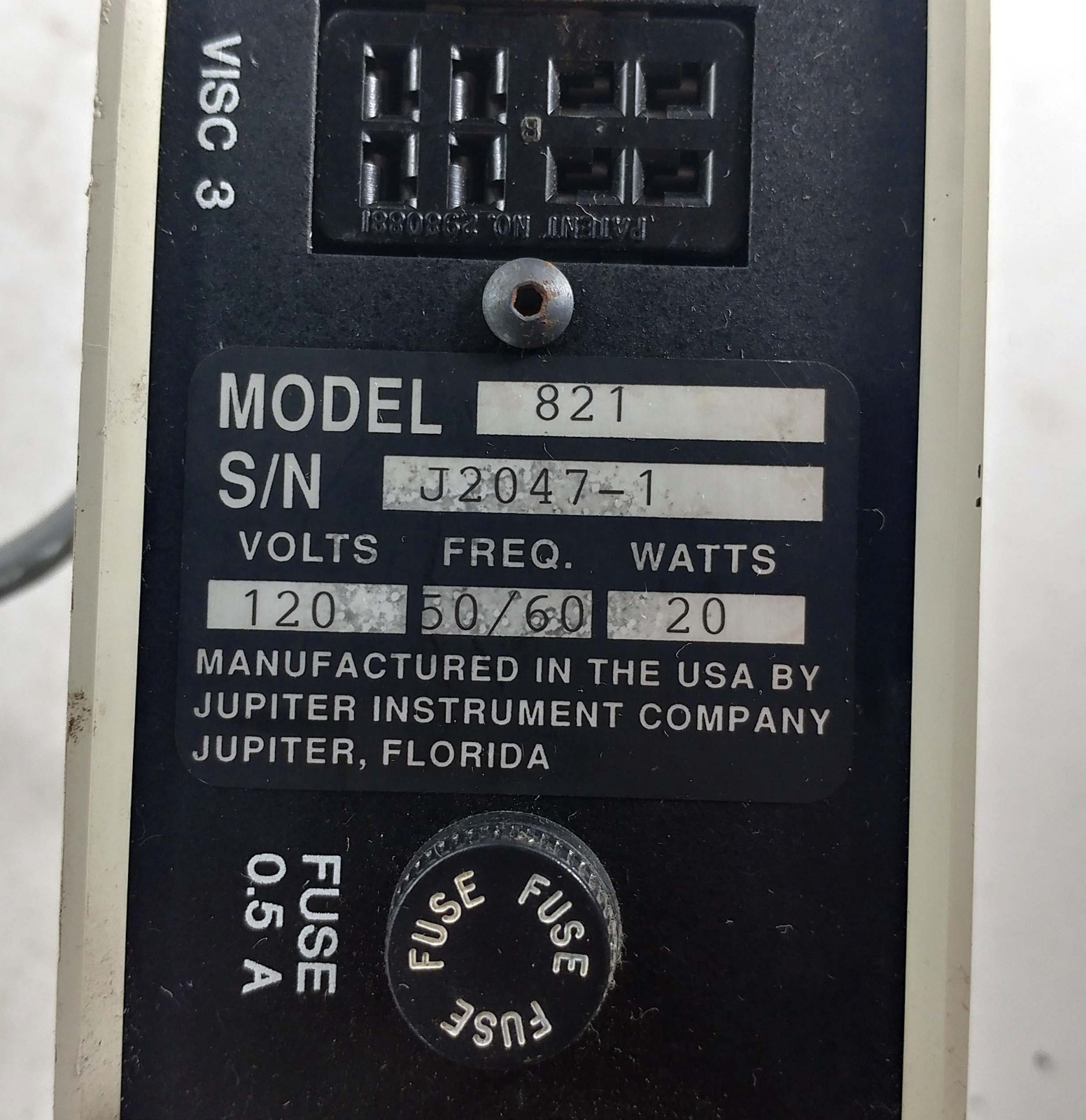 1 USED JUPITER 821 VISCOSITY TIMER ***MAKE OFFER***