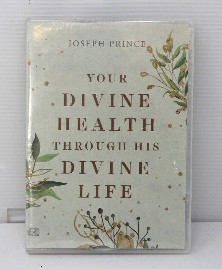 Joseph Prince-Your Divine Health Through His Divine Life (4 CD Set) - NEW (Read)
