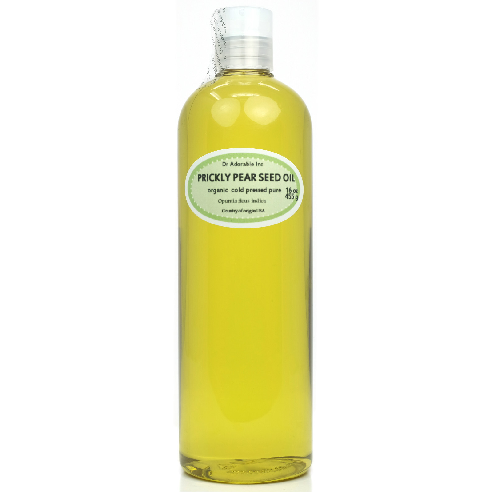 16 oz 100% Prickly Pear Seed Oil by Dr.Adorable Pure Organic Anti Aging Health