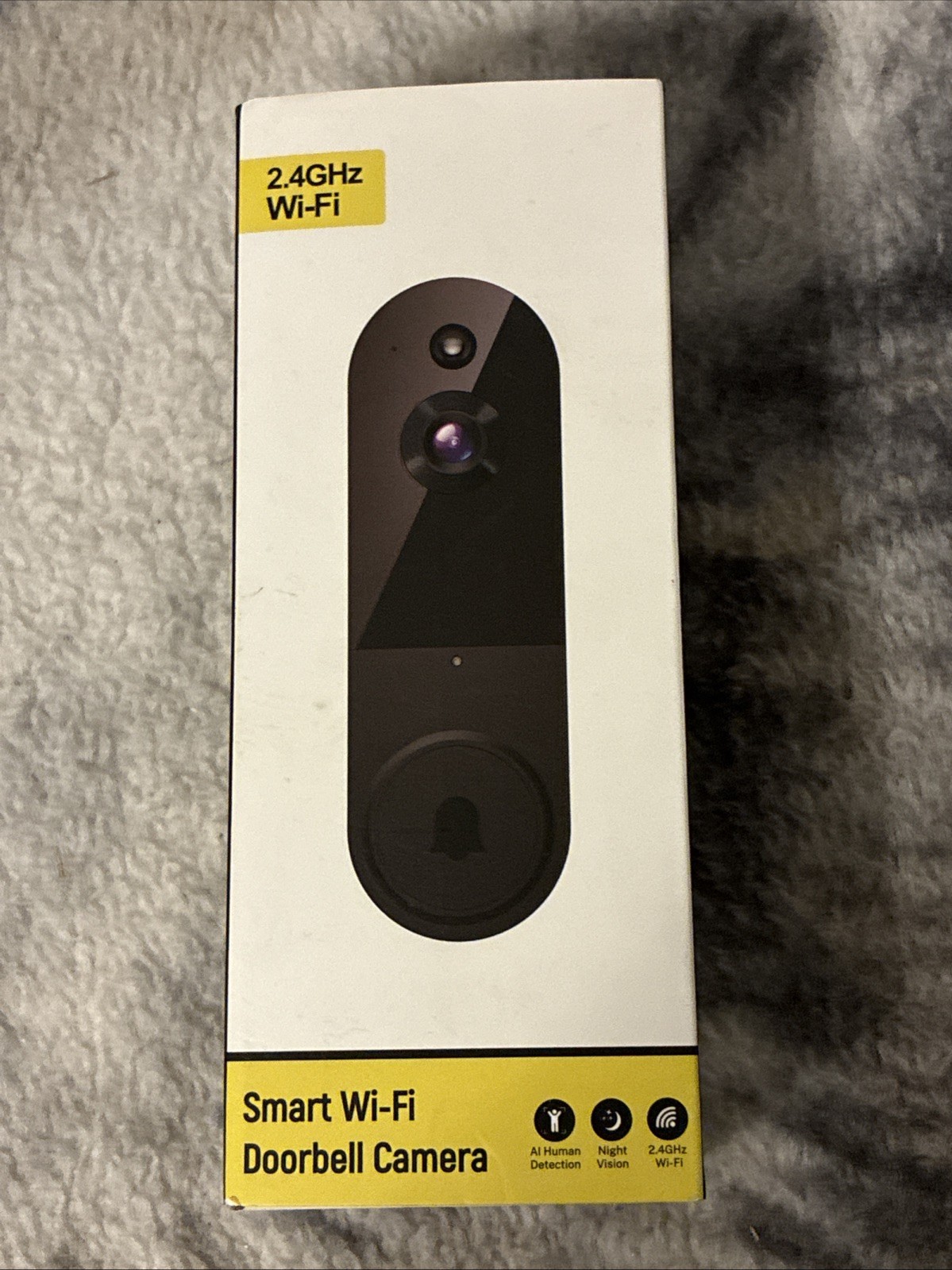 Aiwit Smart Wi-Fi Doorbell Camera Color Black Security Unused Wireless Safety