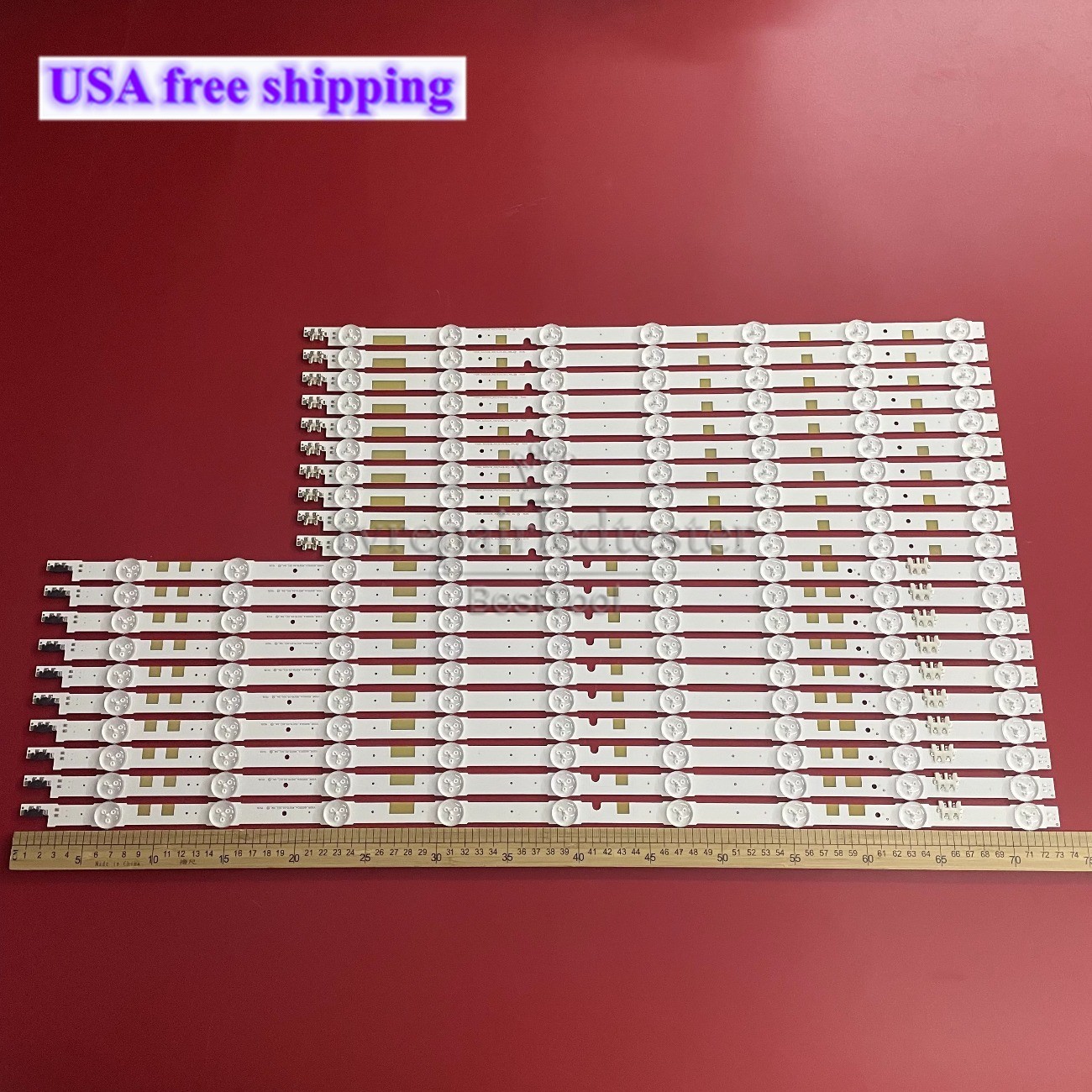 LED Strips For Samsung  UA60JS7200KXKE UN60JS8000 V5DR_600SCA_R0 V5DR_600SCB_R0
