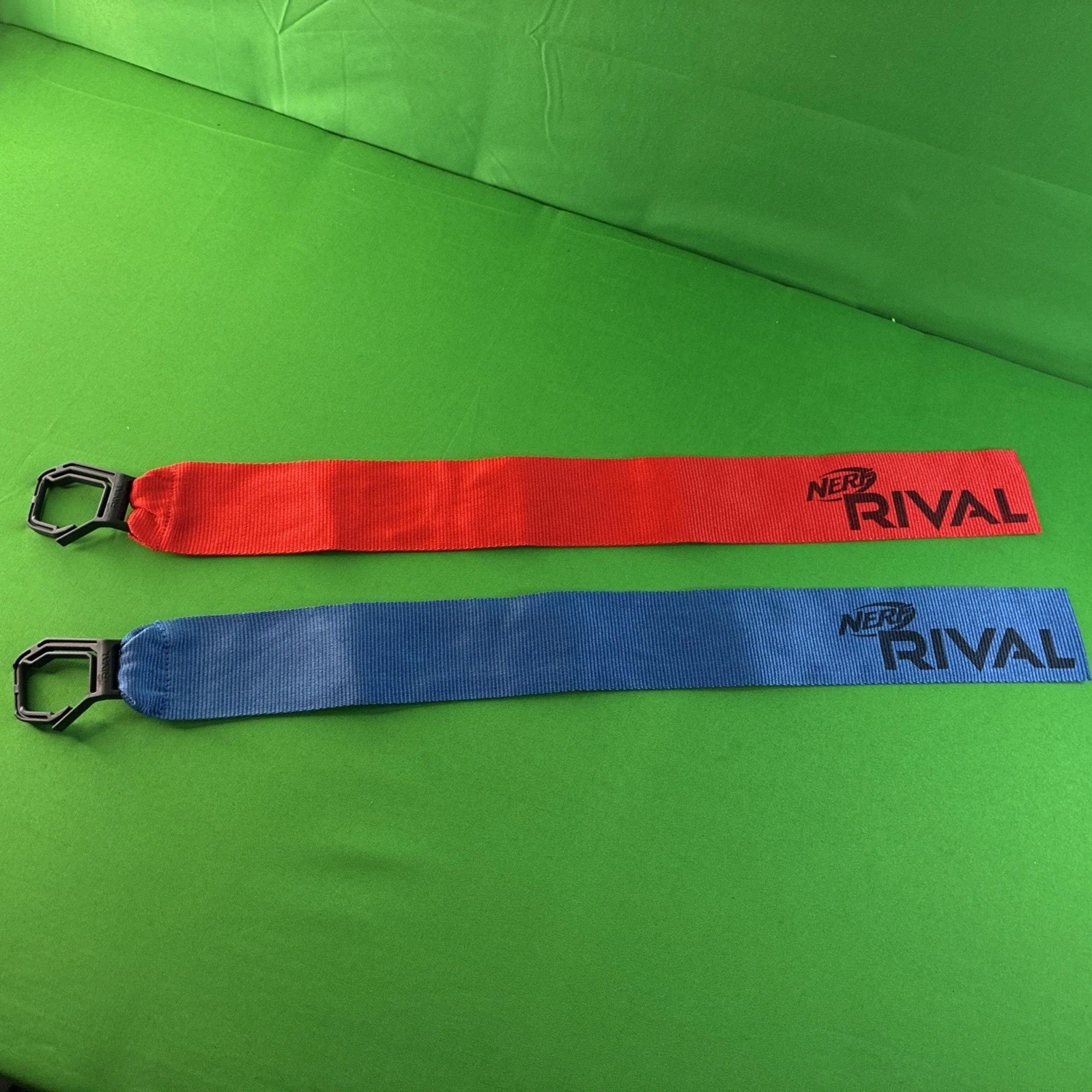 NERF RIVAL  Blue And Red Team Flags - Capture the Flag Original ( 20” X 2” )