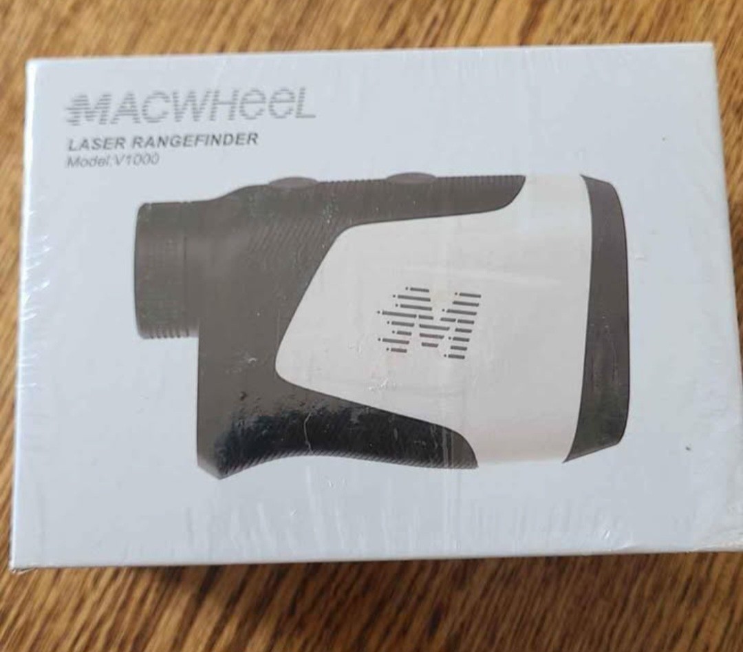 New In Box NIB Sealed MacWheel Golf Laser Range Finder V1000