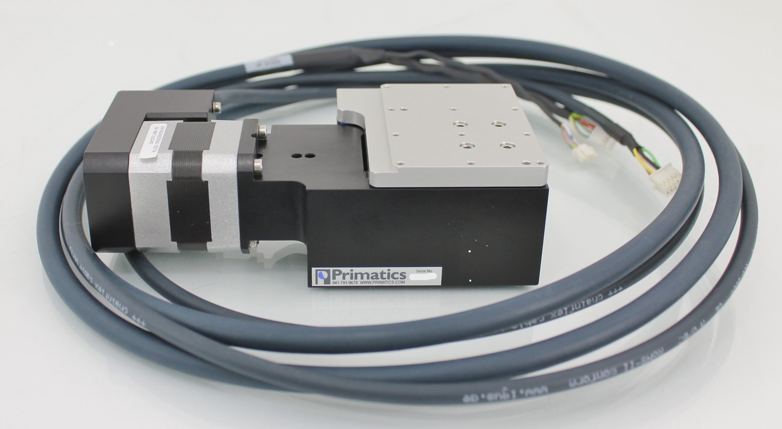 Primatics PLG160 Motorized Linear Positioning Stage for Semiconductor Test