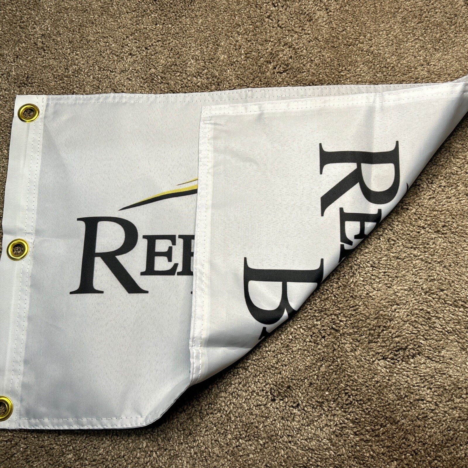 REFLECTION BAY GOLF CLUB PIN FLAG WITH GROMMETS FREE SHIPPING TIGER WOODS