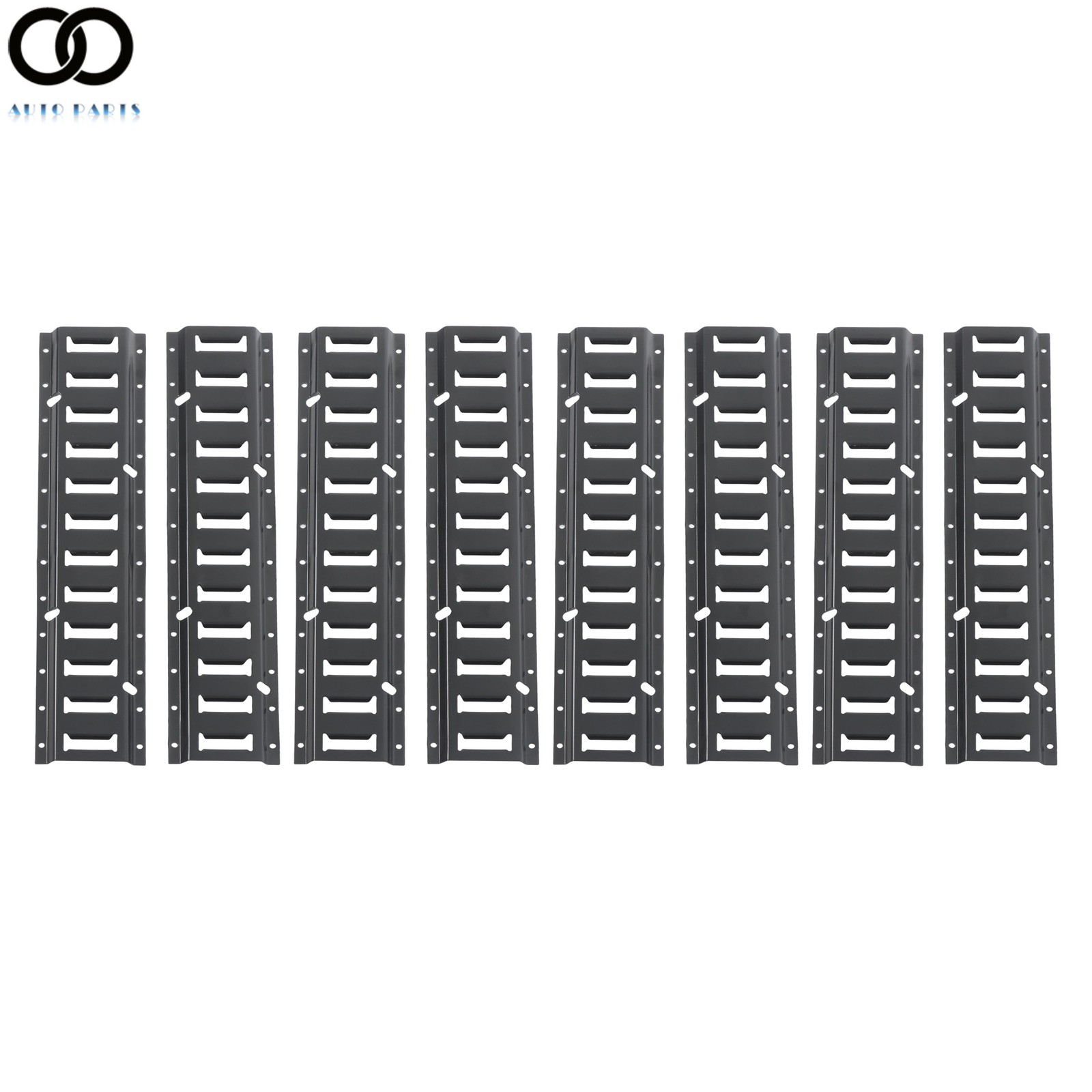 8 Piece 2' E Track Tie-Down Trailer Kit Fits Universal High Quality Horizontal