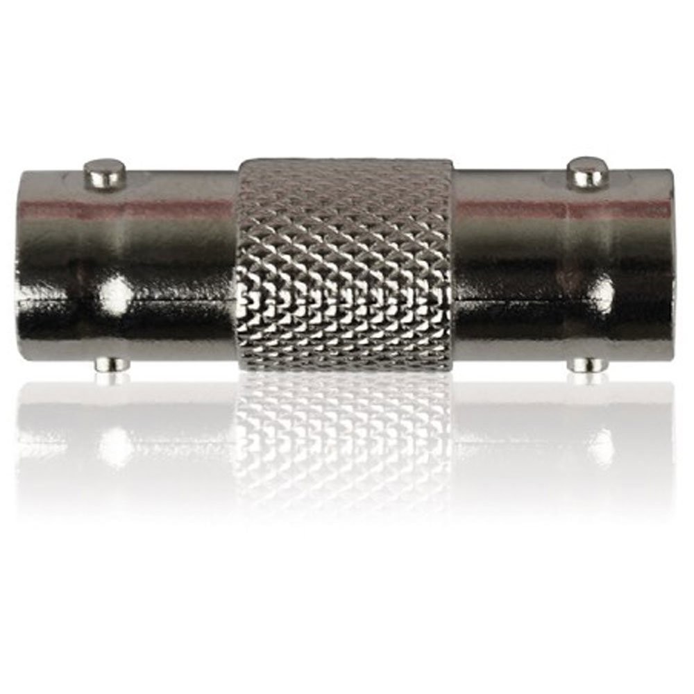 Night Owl Security BNC-BNC Cable Connectors, 12-Pack 4.75 inches, silver