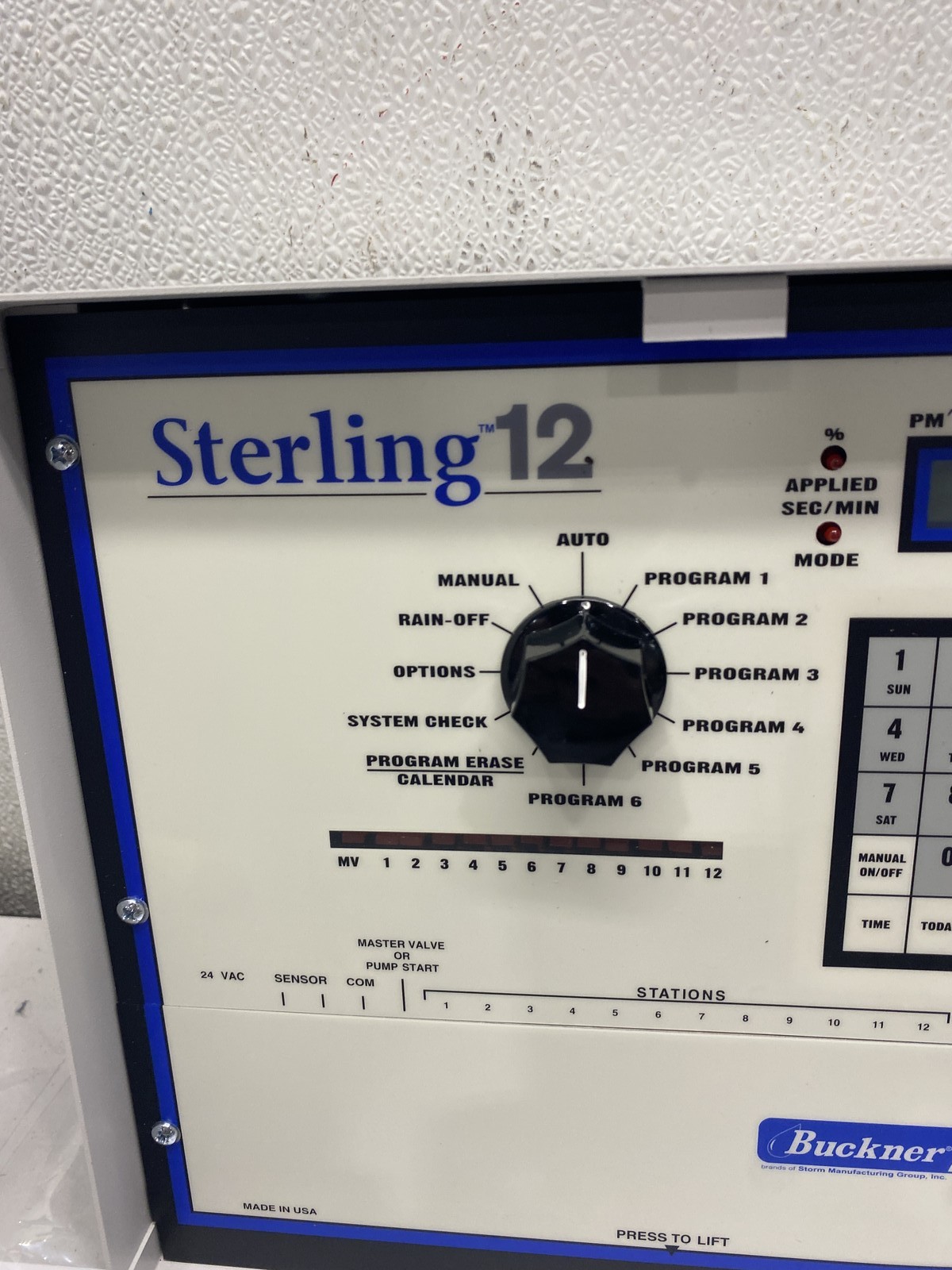 Superior Controls Sterling Irrigation and Sprinkling System Controller Model 12