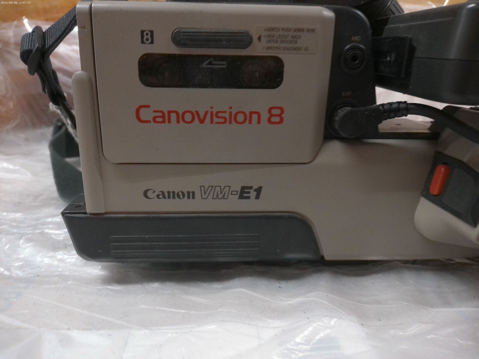 Vintage Canon Canovision 8 VM-E1 Camera Bundle w/ Bag Case