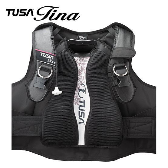 Tusa Tina Female BC With AWLS III - Black, Large - BCD Jacket - BC-0403B-BK-L