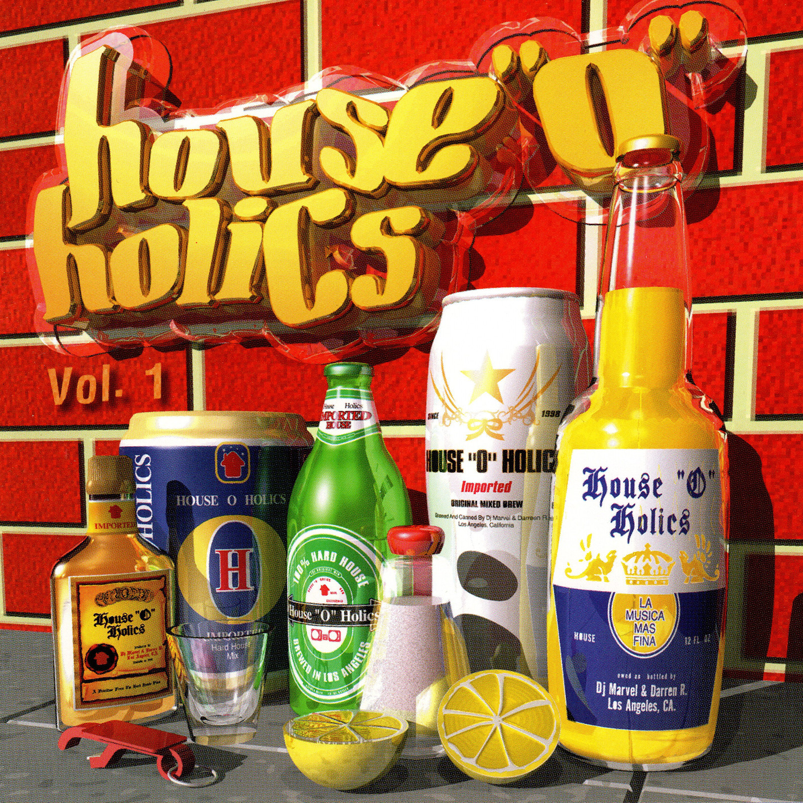 House "O" Holics Hard House (Volume 1) [CD] by Darren R & DJ Marvel