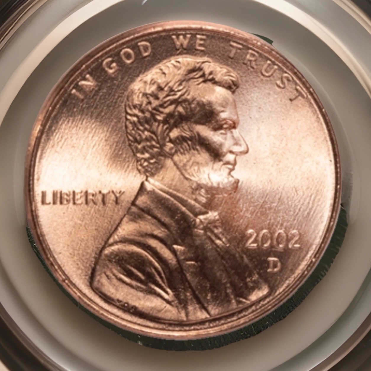 2002-D Lincoln Memorial Cent  Gem BU Penny US Coin FAST SHIPPING