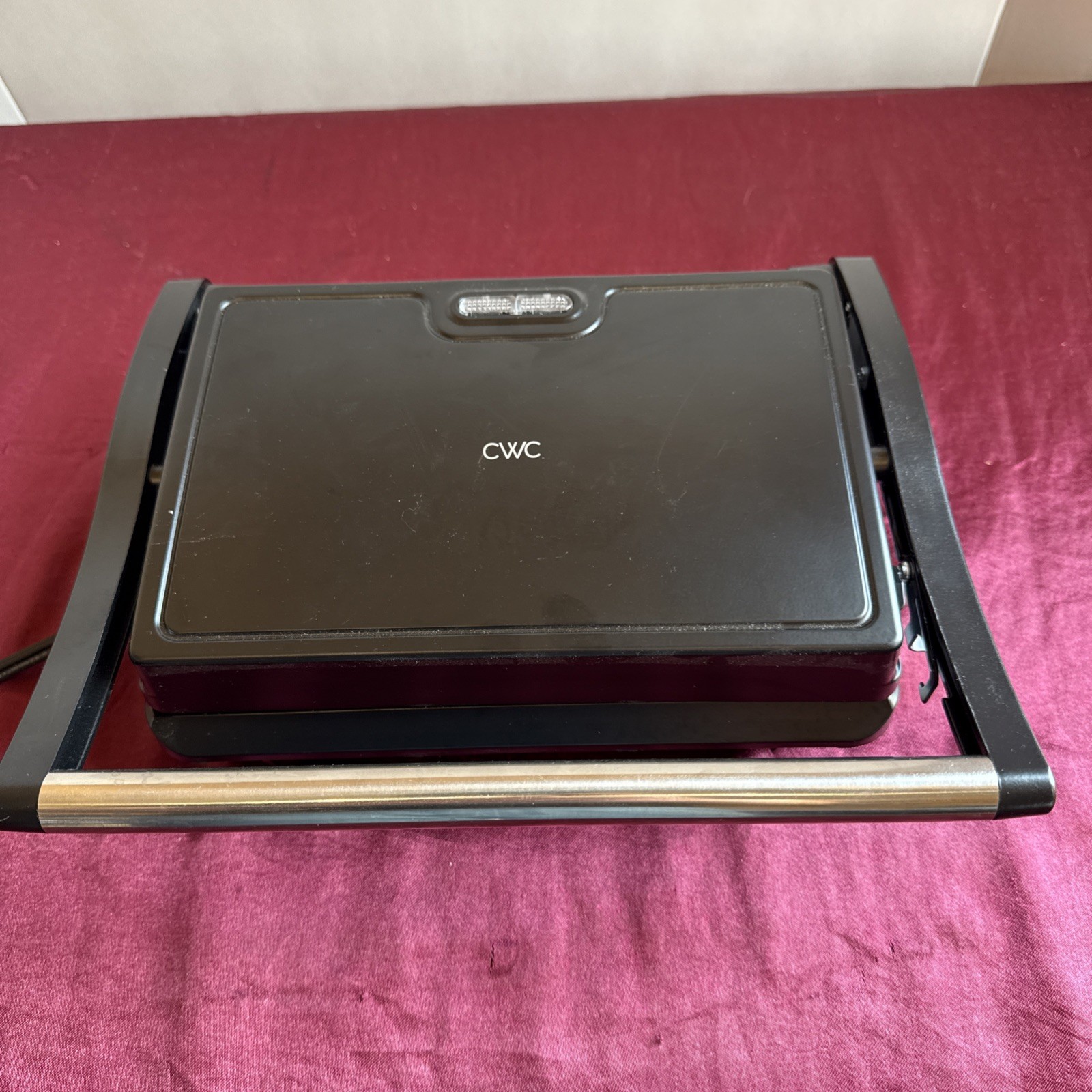 CWC Cooking With Color Non Stick Panini Press Sandwich Maker WPP39