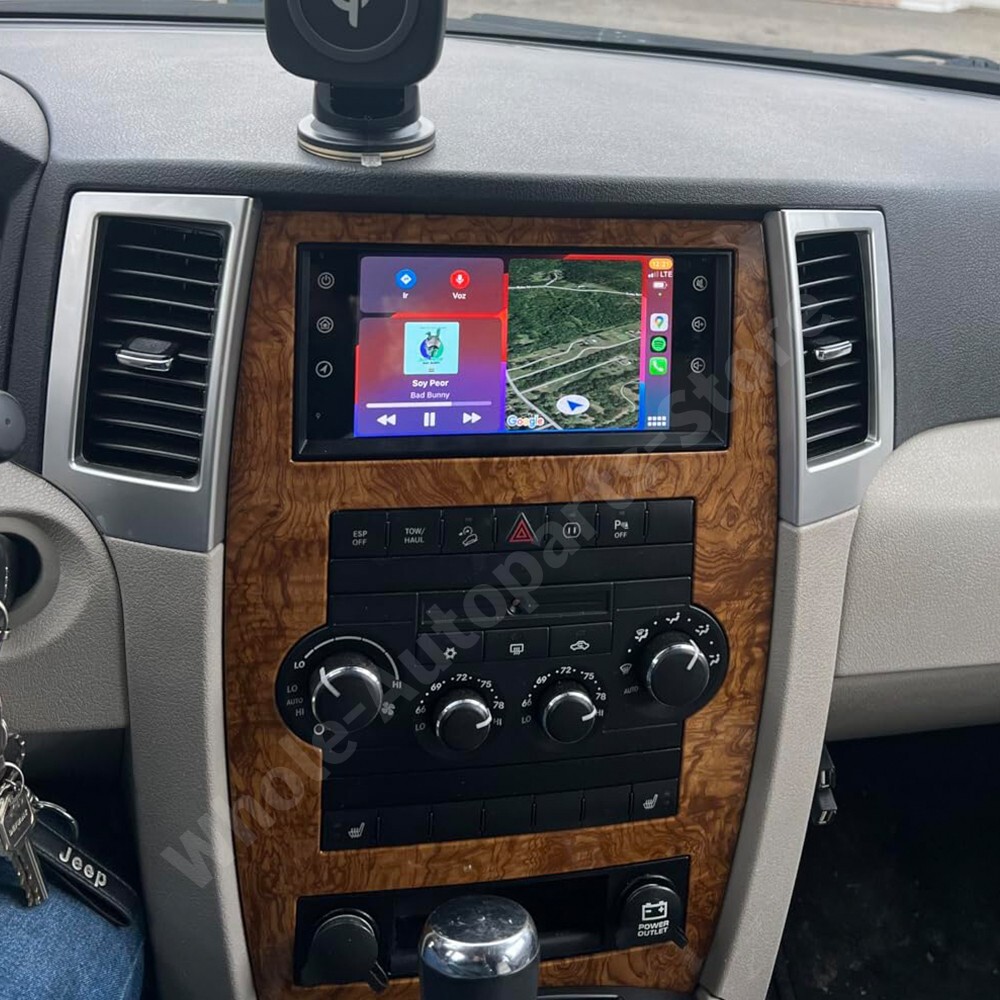 For 2005-2010 Jeep Grand Cherokee WK 7" Android 13 Carplay Car Stereo Radio GPS