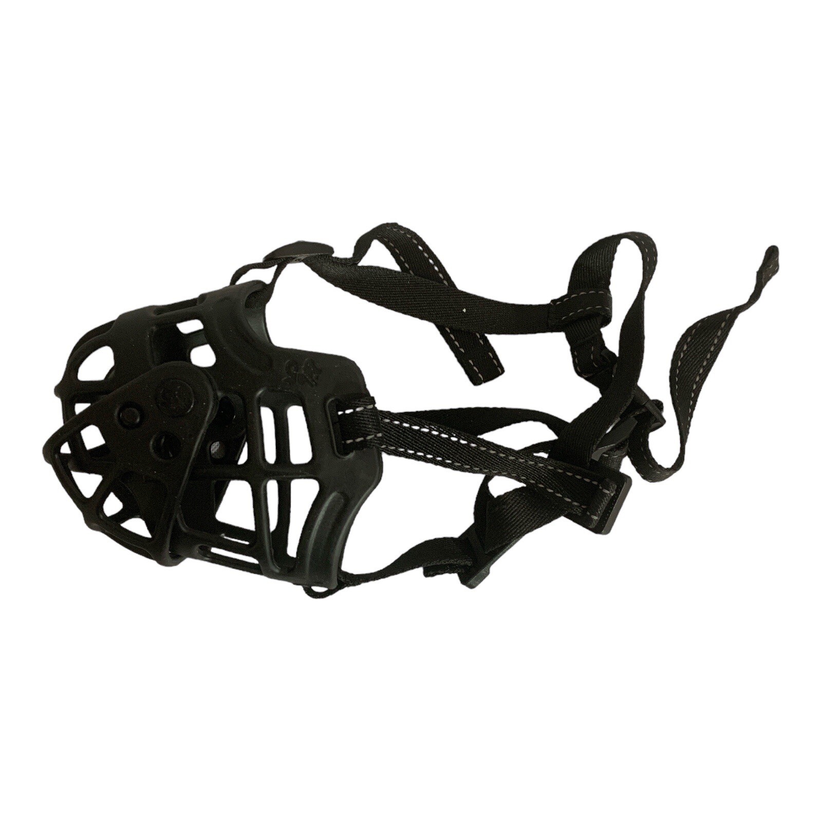 Pet Dog Muzzle Mouth Cover Size Large Black