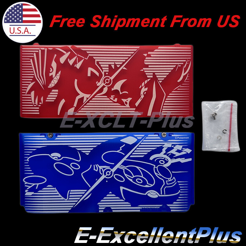 A&E Housing Shell Case Kisekae Cover For Nintendo New 3DS Pokemon Ruby Sapphire