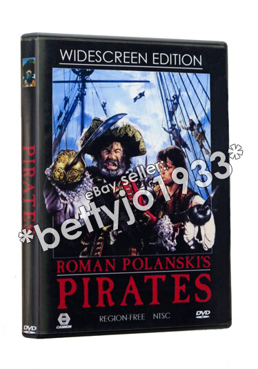 PIRATES (1986) DVD MOD Roman Polanski Walter Matthau NTSC REGION 1 RARE!