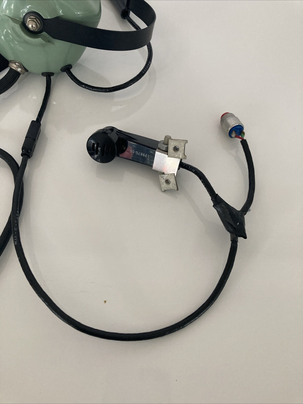 DAVID CLARK 12518G-06 H3320 PILOT HEADSET with Dynamic Amplified Mic, Untested