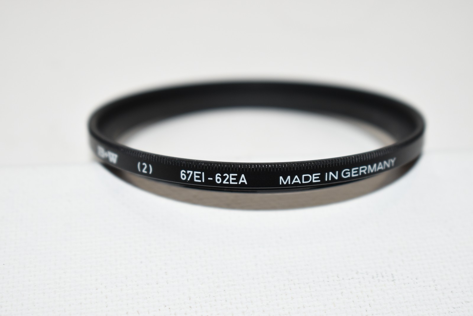 B + W SCHNEIDER STEP UP RING (2) 67EI-62EA SCREW FILTER ADAPTER