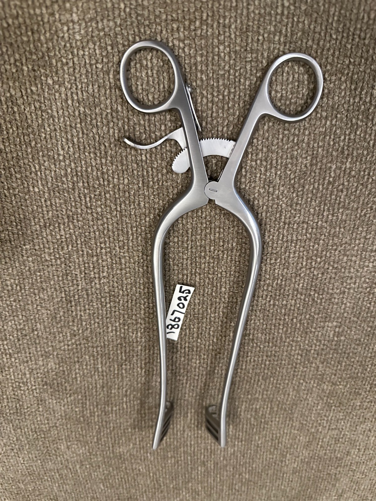 SET OF 2 PCS ORTHOPEDIC WEITLANER RETRACTOR 10" SHARP & BLUNT 3X4 TEETH