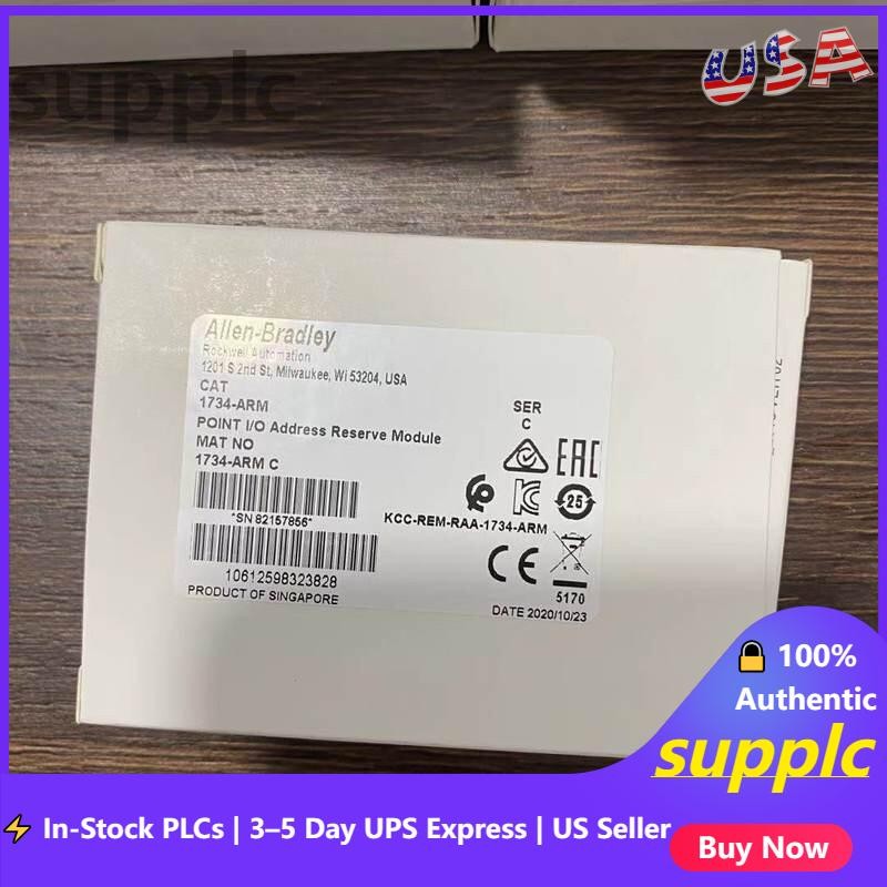 NEW 1734-ARM AB POINT I/O Address Reserve Module 1734ARM AB US Free Tax