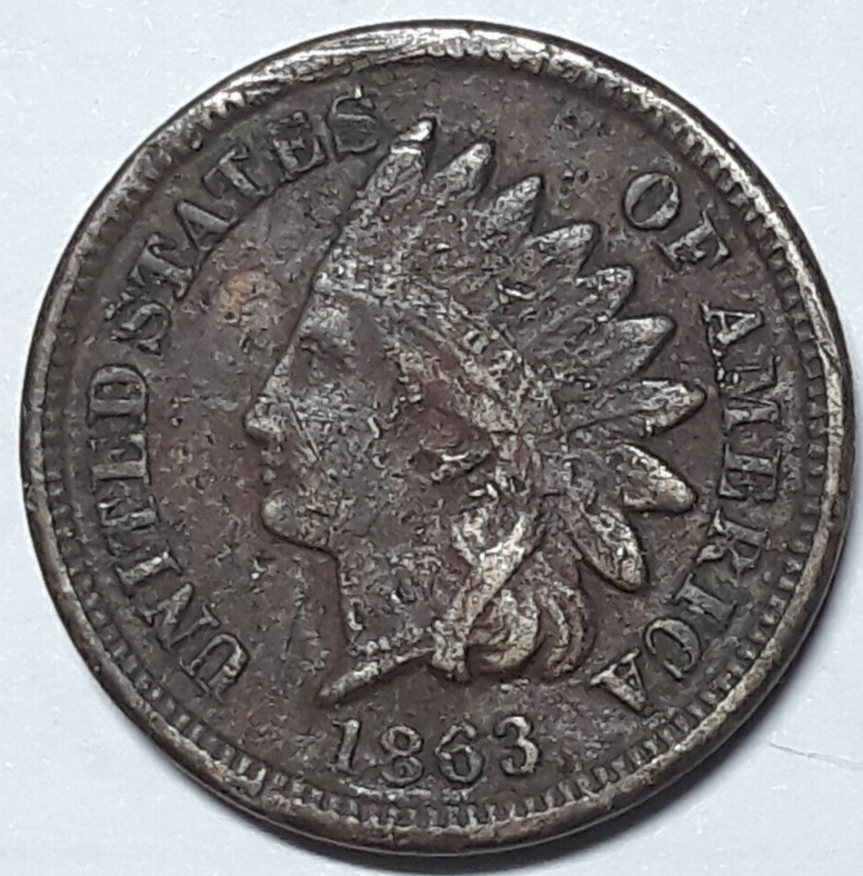1863 Indian Cent