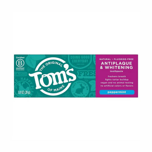 Antiplaque And Whitening Toothpaste Fluoride-Free Peppe