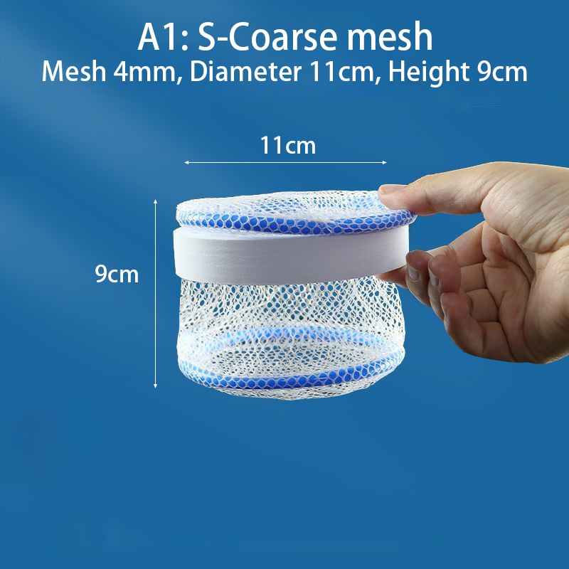 Ventilated Guppy Breeding Net Clamshell Floating Fish Net Tank Isolation Box