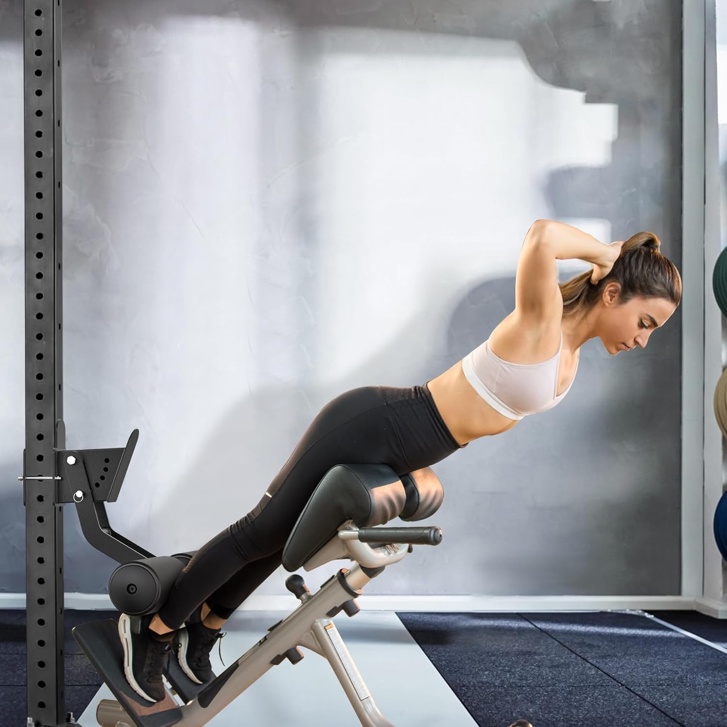 Leg Extension Attachment - Adjustable with Leather Surface^
