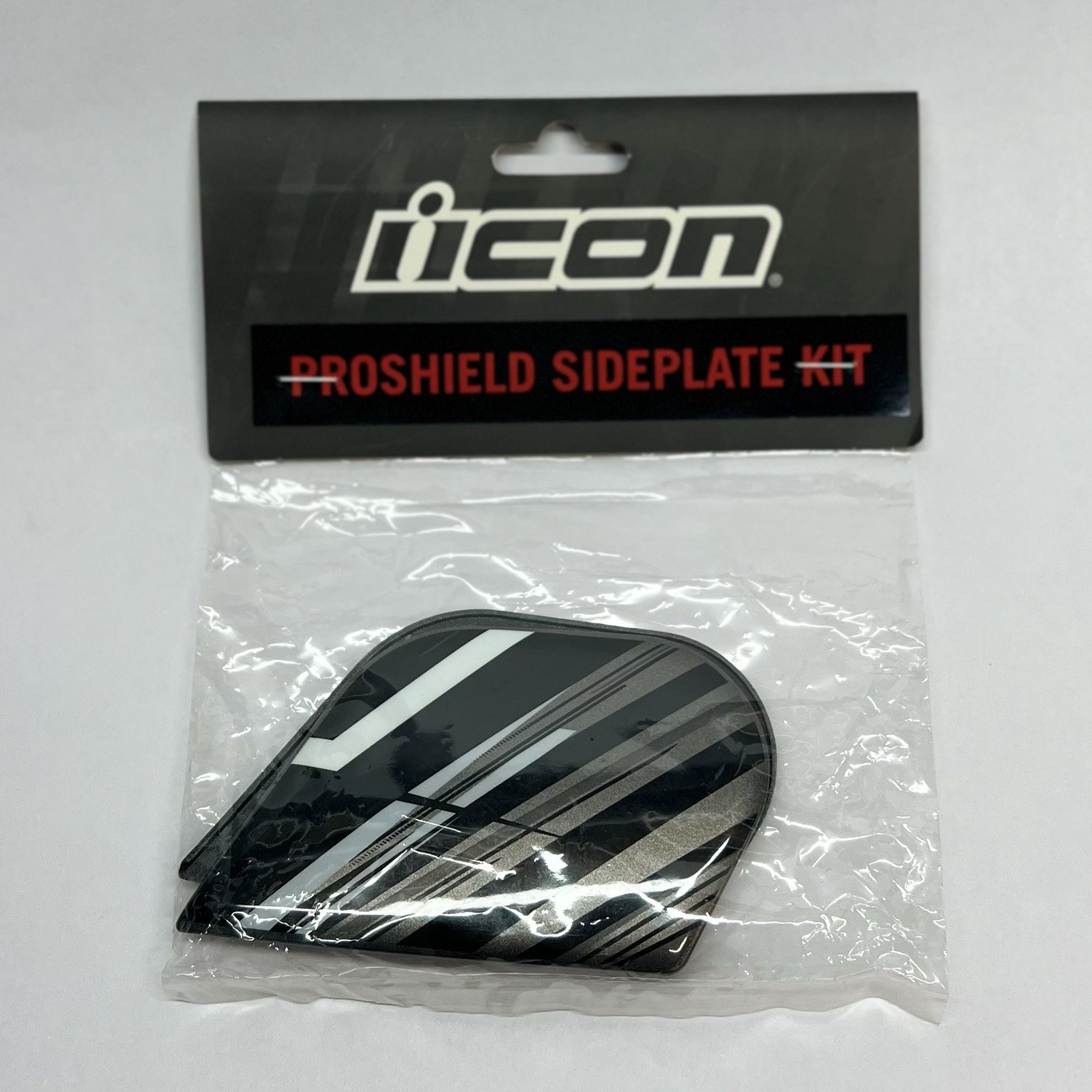 ICON ALLIANCE OVERLORD BLACK SIDE PLATES #0133-1019