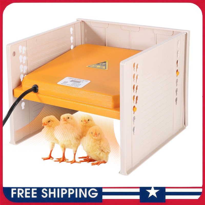 Brooder Plate for Chicks 10" x 10" Chicken Coop Heater For Chicken Coops Poultry