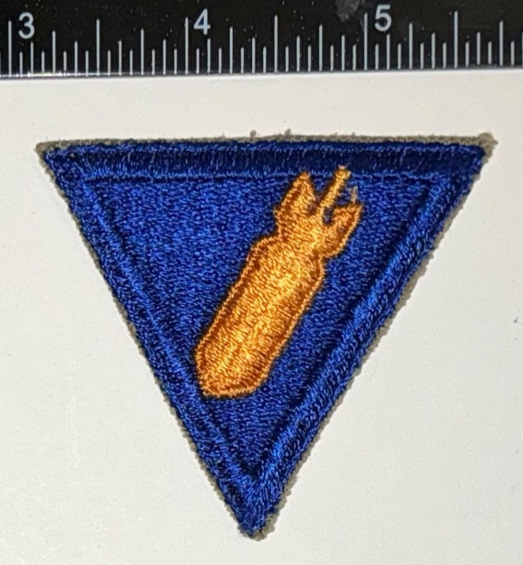 RARE WWII Army Air Force AAF REVERSE Armament Ordnance Specialist Cuff Patch