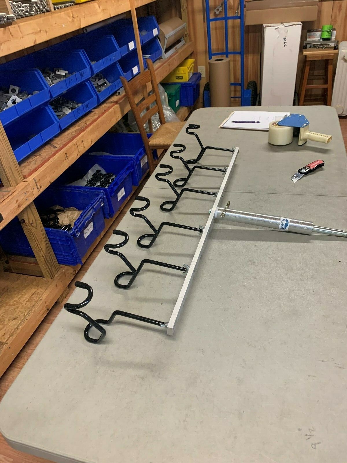 36" Tbar with seat pedestal post and heavy duty base without any holders*