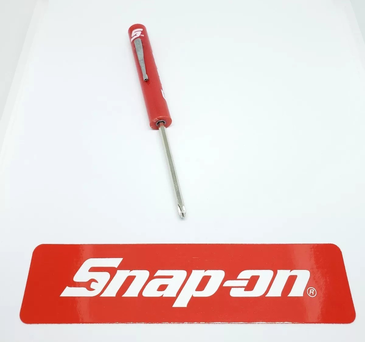 2X Snap on tools pocket screwdriver with flat and Phillips Reversible tip NEW!!!
