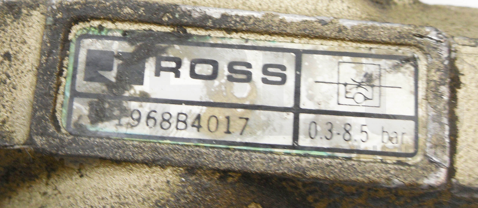 ROSS CONTROLS 1968B4017 FLOW CONTROL VALVE 0.3-8.5BAR 3/4"