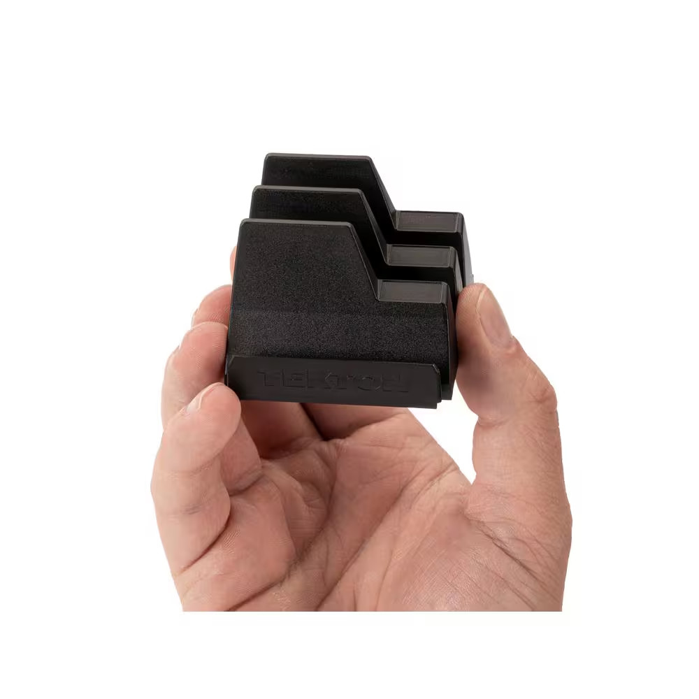 10-Tool Modular Slotted Organizer Set (Black)