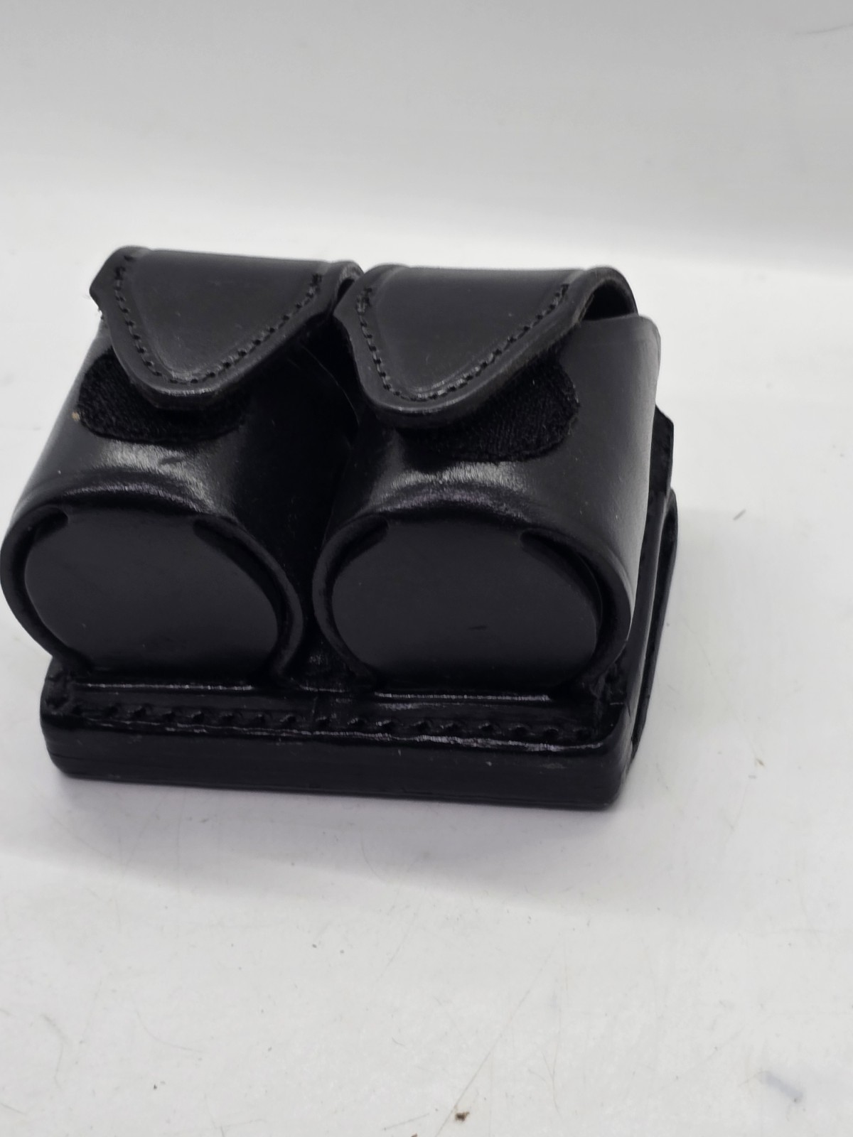 HKS 103 Med Speed Loader Dual Case Pouch belt loop Black