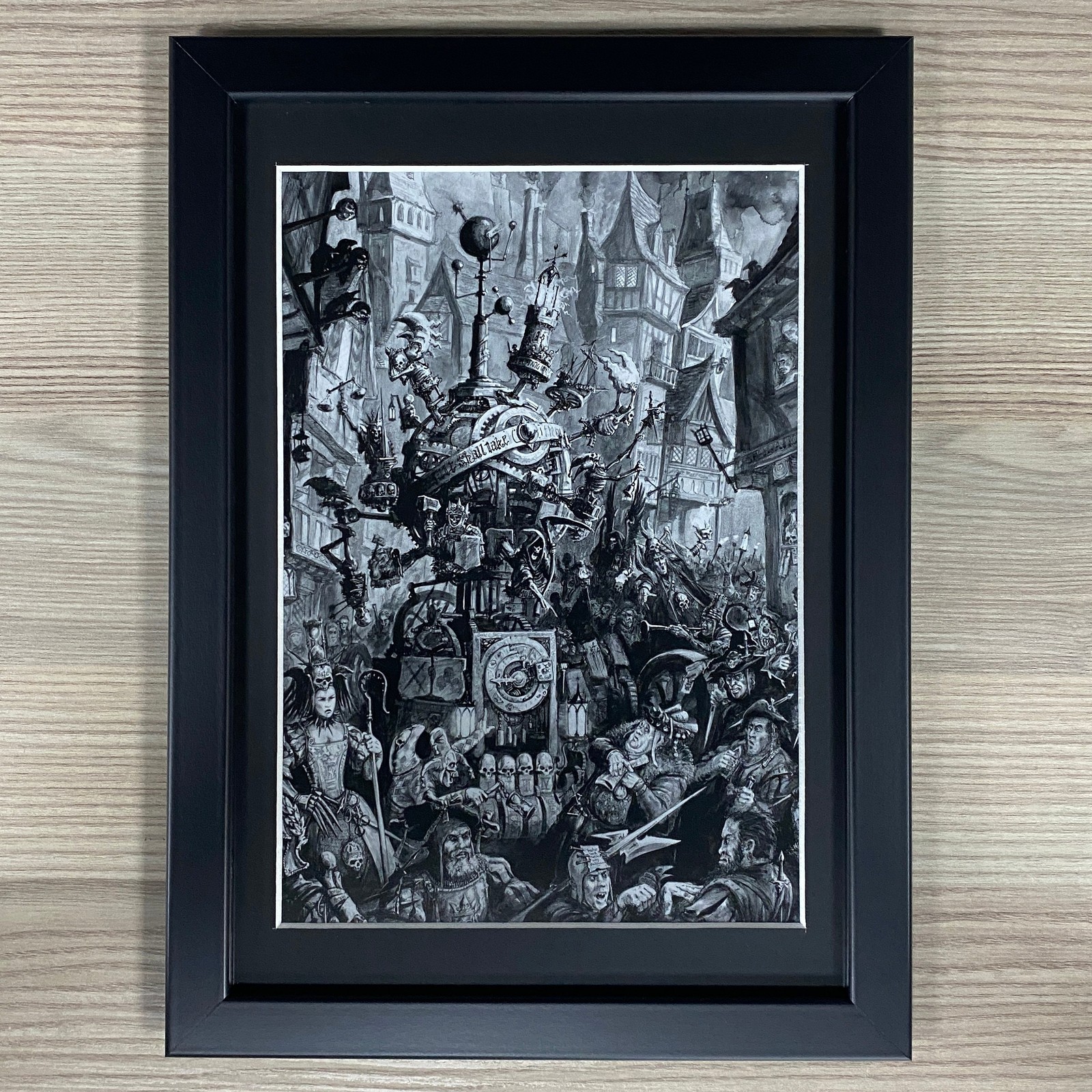 THE EMPIRE FRAMED ART THAUMODIVINATOR WARHAMMER THE OLD WORLD WFB SIGMAR