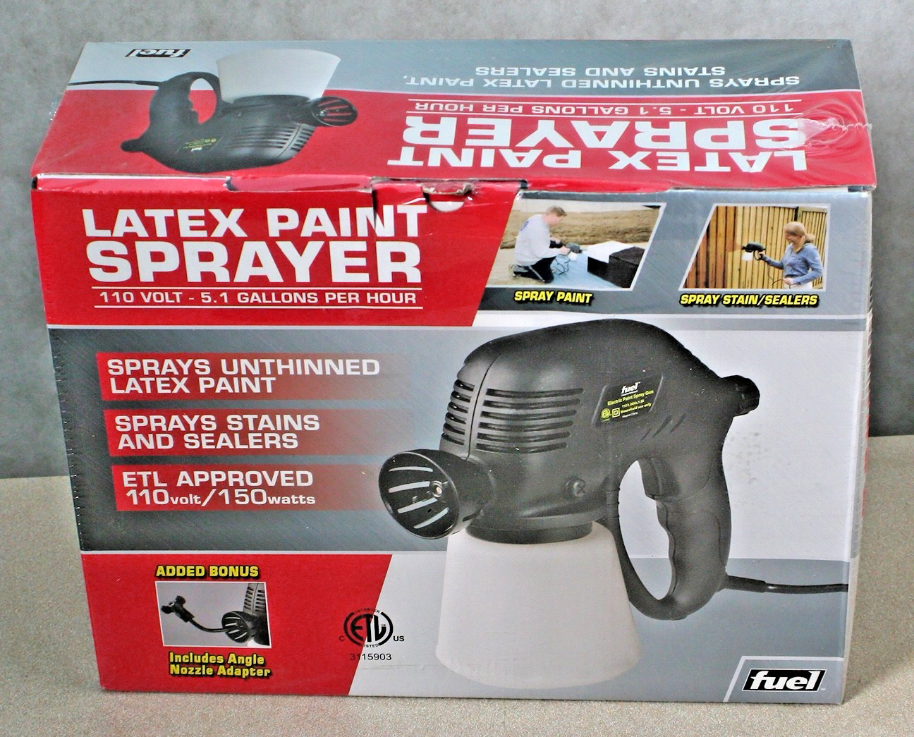 Laytex Paint Sprayer – Factory Sealed