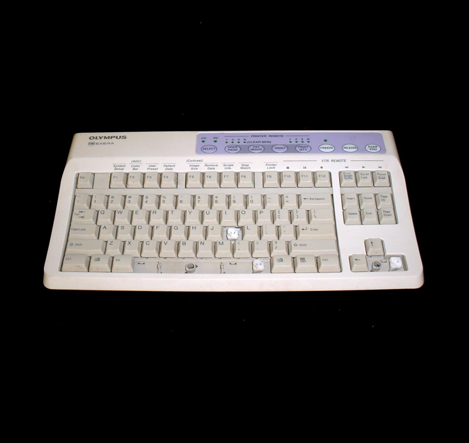 Olympus Evis Exera N860 Endoscopy System Keyboard