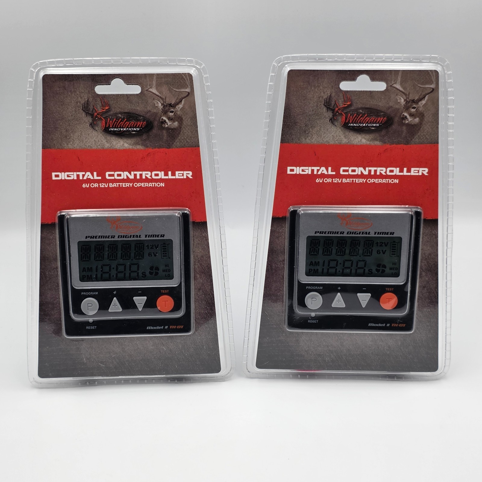 2 Wildgame Innovations TH-DT  Digital Controller 6V or 12V Game Feeder Timer NEW