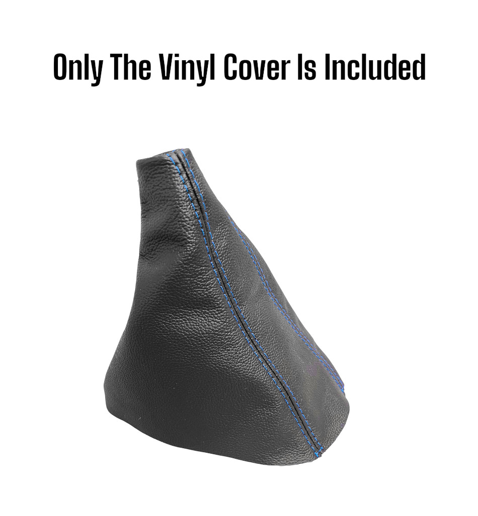 Blue Stitch Vinyl MANUAL Shift Boot Cover For Dodge Ram 2500 3500 2003-2012
