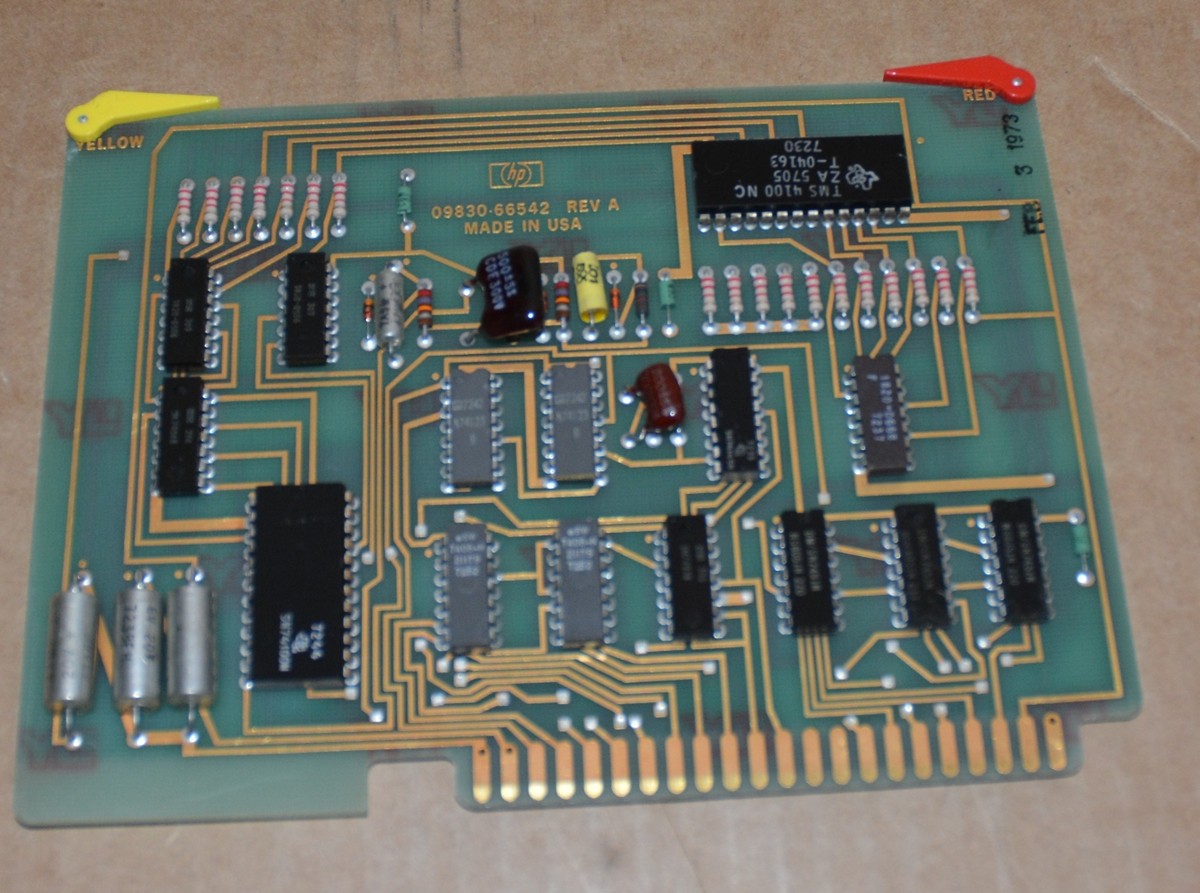 HP 9830A Display Logic Board Calculator Computer 09830-66542