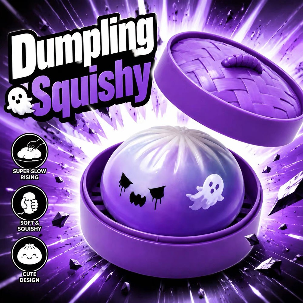 Mystery Dumpling Ghost Edition Squishy Bun Mystery US